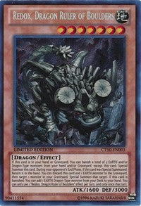 Redox, Dragon Ruler of Boulders [CT10-EN003] Secret Rare | Exor Games Bridgewater