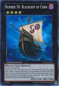 Number 50: Blackship of Corn [CT10-EN018] Super Rare | Exor Games Bridgewater