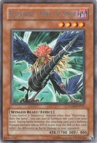 Blackwing - Bora the Spear (Blue) [DL09-EN011] Rare | Exor Games Bridgewater