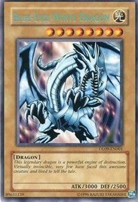 Blue-Eyes White Dragon (Blue) [DL09-EN001] Rare | Exor Games Bridgewater