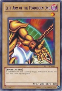 Left Arm of the Forbidden One (Purple) [DL11-EN005] Rare | Exor Games Bridgewater