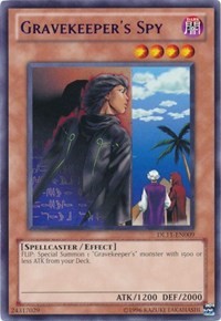 Gravekeeper's Spy (Red) [DL11-EN009] Rare | Exor Games Bridgewater