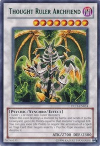 Thought Ruler Archfiend (Red) [DL11-EN014] Rare | Exor Games Bridgewater