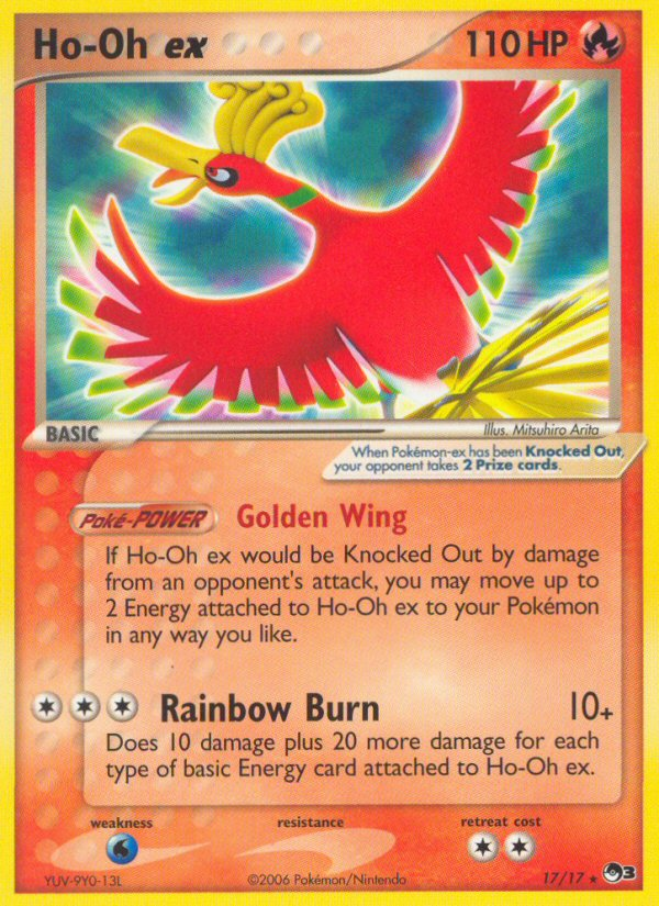 Ho-Oh ex (17/17) (Holo) [POP Series 3] | Exor Games Bridgewater