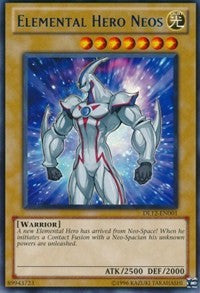 Elemental Hero Neos (Red) [DL12-EN001] Rare | Exor Games Bridgewater