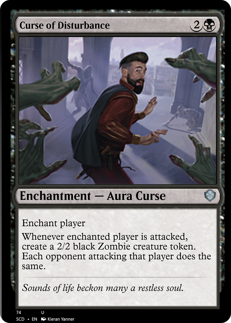 Curse of Disturbance [Starter Commander Decks] | Exor Games Bridgewater