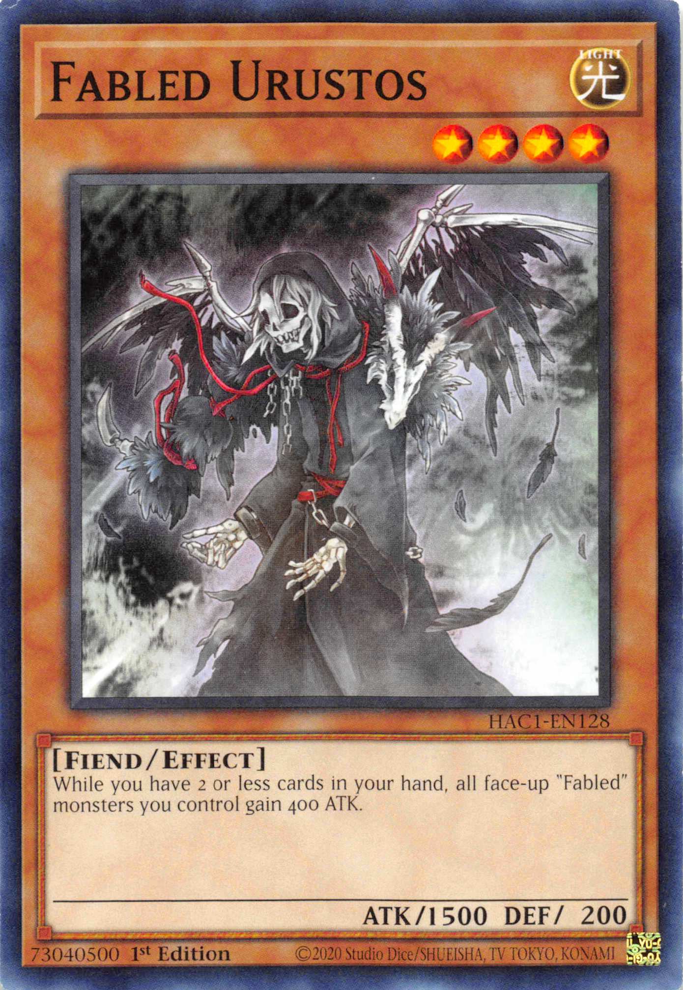 Fabled Urustos [HAC1-EN128] Common | Exor Games Bridgewater