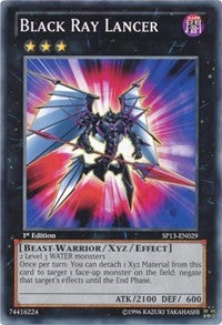 Black Ray Lancer [SP13-EN029] Common | Exor Games Bridgewater