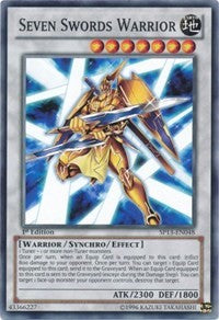 Seven Swords Warrior [SP13-EN048] Common | Exor Games Bridgewater