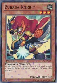 Zubaba Knight [SP13-EN001] Starfoil Rare | Exor Games Bridgewater