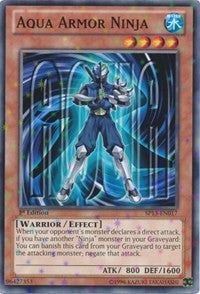 Aqua Armor Ninja [SP13-EN017] Starfoil Rare | Exor Games Bridgewater