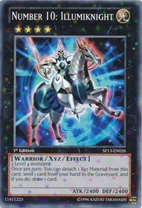 Number 10: Illumiknight [SP13-EN026] Starfoil Rare | Exor Games Bridgewater