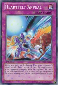 Heartfelt Appeal [SP13-EN036] Starfoil Rare | Exor Games Bridgewater