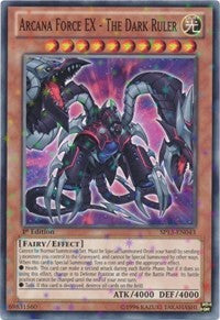 Arcana Force EX - The Dark Ruler [SP13-EN043] Starfoil Rare | Exor Games Bridgewater