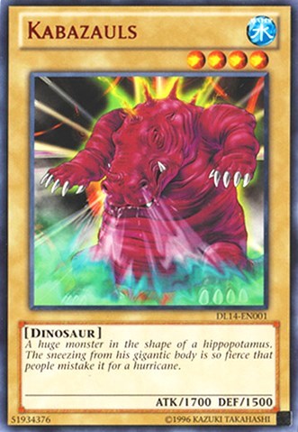 Kabazauls (Red) [DL14-EN001] Rare | Exor Games Bridgewater