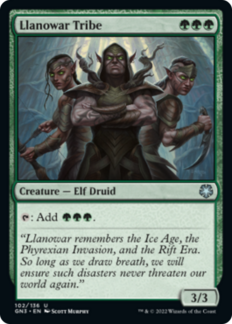 Llanowar Tribe [Game Night: Free-for-All] | Exor Games Bridgewater