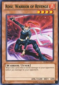 Rose, Warrior of Revenge (Green) [DL16-EN005] Rare | Exor Games Bridgewater