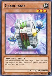 Geargiano (Blue) [DL16-EN009] Rare | Exor Games Bridgewater