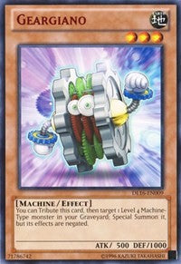 Geargiano (Red) [DL16-EN009] Rare | Exor Games Bridgewater