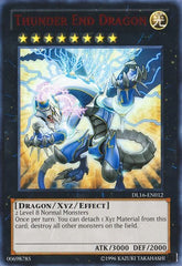 Thunder End Dragon (Red) [DL16-EN012] Rare | Exor Games Bridgewater