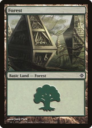 Forest (247) [Rise of the Eldrazi] | Exor Games Bridgewater