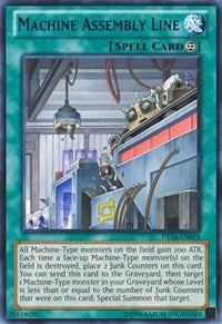 Machine Assembly Line (Blue) [DL16-EN014] Rare | Exor Games Bridgewater