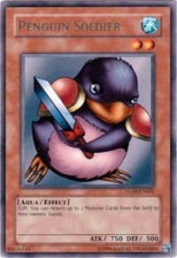 Penguin Soldier (Green) [DL09-EN002] Rare | Exor Games Bridgewater