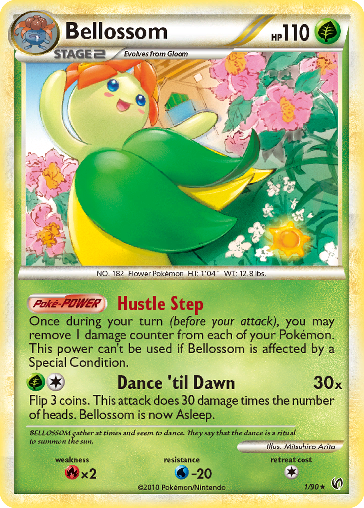 Bellossom (1/90) [HeartGold & SoulSilver: Undaunted] | Exor Games Bridgewater