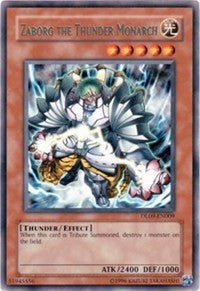 Zaborg the Thunder Monarch (Green) [DL09-EN009] Rare | Exor Games Bridgewater