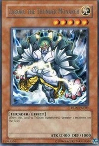 Zaborg the Thunder Monarch (Silver) [DL09-EN009] Rare | Exor Games Bridgewater