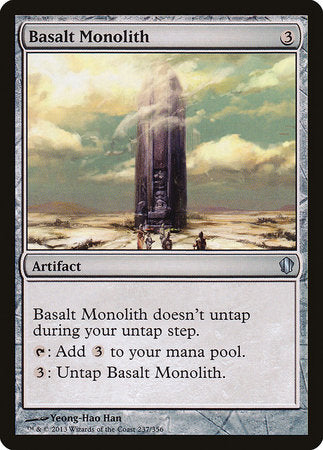 Basalt Monolith [Commander 2013] | Exor Games Bridgewater