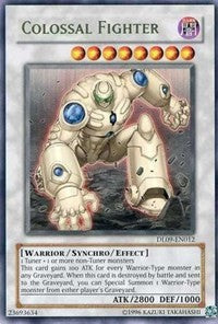 Colossal Fighter (Green) [DL09-EN012] Rare | Exor Games Bridgewater