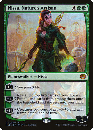 Nissa, Nature's Artisan [Kaladesh] | Exor Games Bridgewater