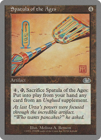 Spatula of the Ages [Unglued] | Exor Games Bridgewater