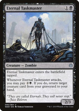 Eternal Taskmaster [War of the Spark] | Exor Games Bridgewater