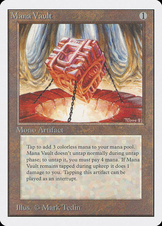 Mana Vault [Unlimited Edition] | Exor Games Bridgewater