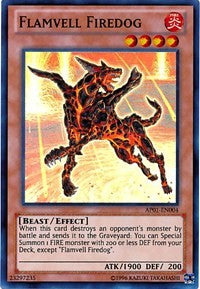 Flamvell Firedog [AP01-EN004] Super Rare | Exor Games Bridgewater