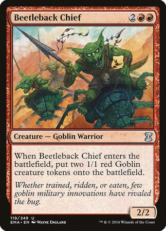 Beetleback Chief [Eternal Masters] | Exor Games Bridgewater