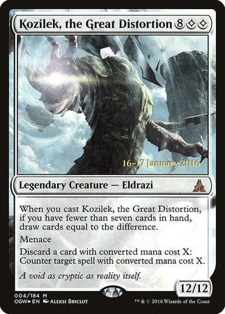 Kozilek, the Great Distortion [Oath of the Gatewatch Promos] | Exor Games Bridgewater