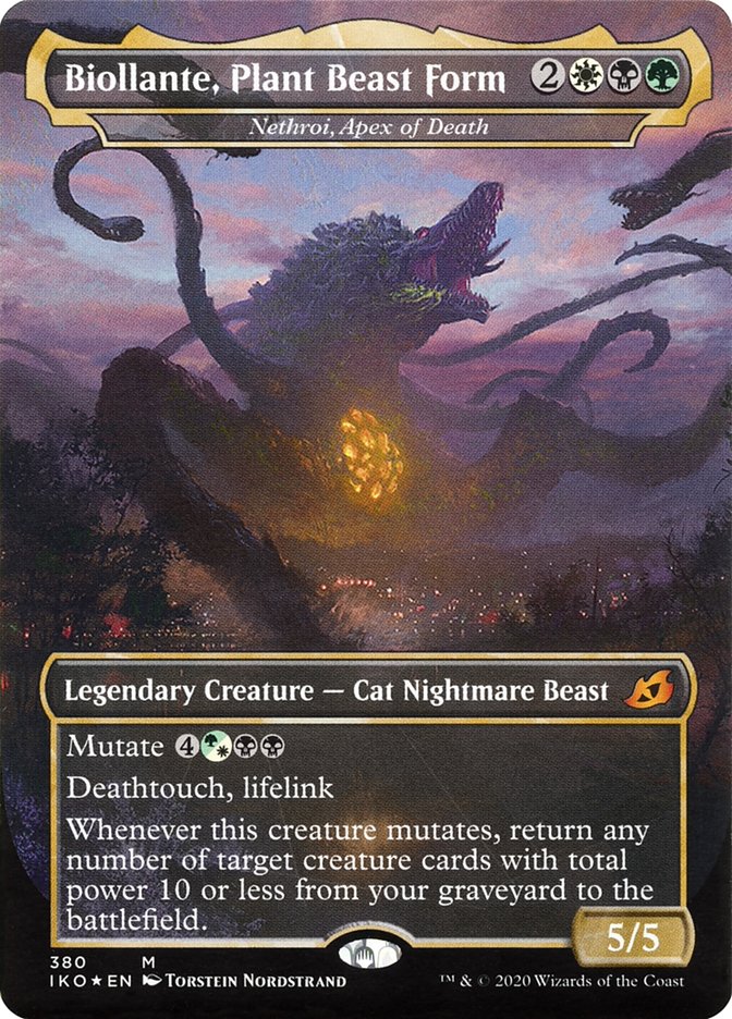 Nethroi, Apex of Death - Biollante, Plant Beast Form (Godzilla Series) [Ikoria: Lair of Behemoths] | Exor Games Bridgewater