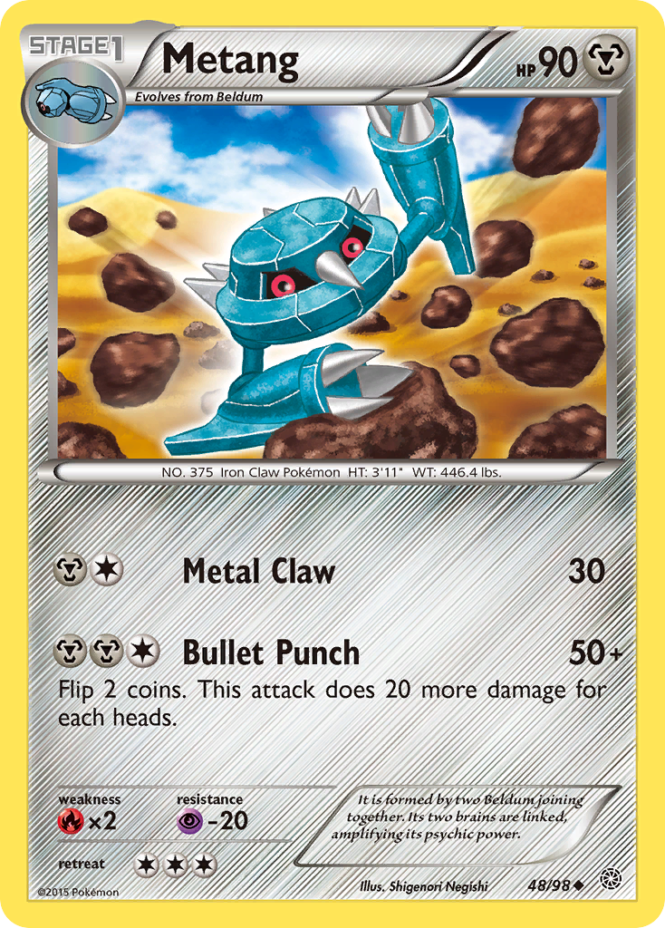 Metang (48/98) [XY: Ancient Origins] | Exor Games Bridgewater