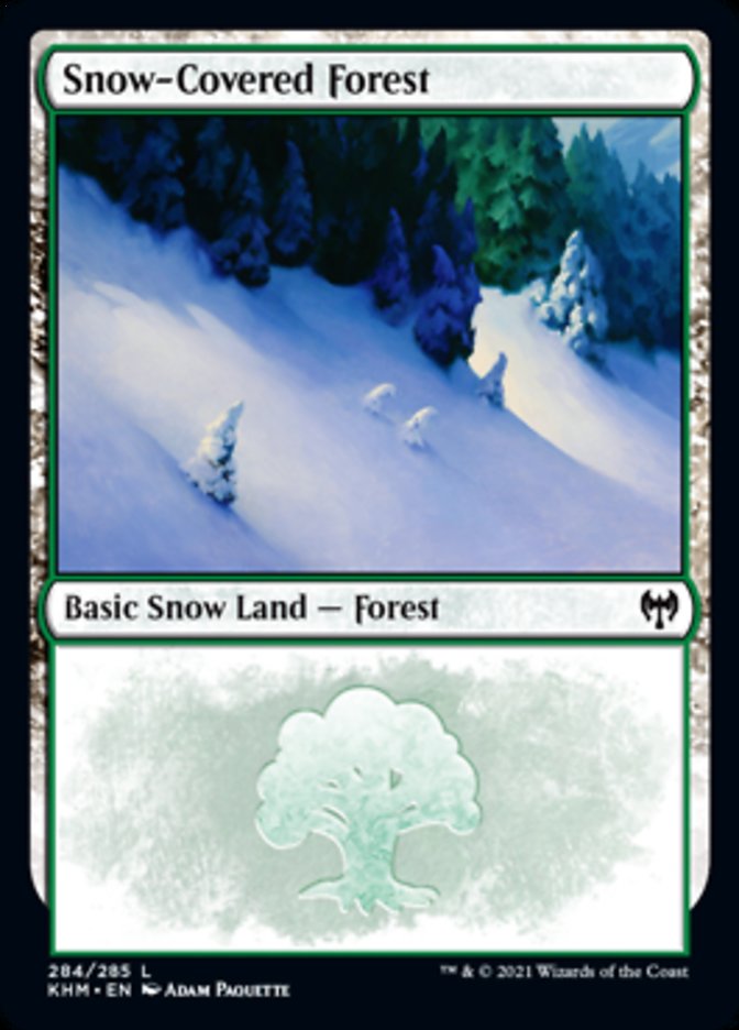 Snow-Covered Forest (284) [Kaldheim] | Exor Games Bridgewater