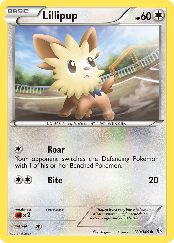 Lillipup (120/149) [Black & White: Boundaries Crossed] | Exor Games Bridgewater