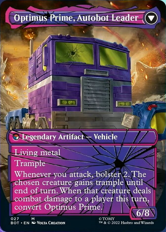 Optimus Prime, Hero // Optimus Prime, Autobot Leader (Shattered Glass) [Universes Beyond: Transformers] | Exor Games Bridgewater