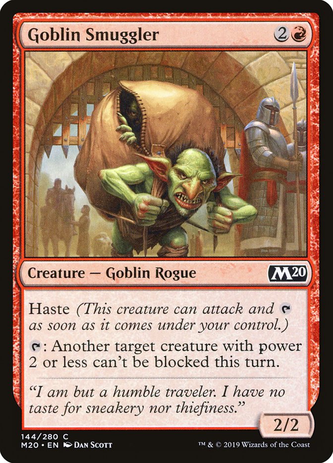 Goblin Smuggler [Core Set 2020] | Exor Games Bridgewater