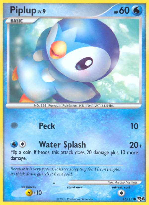 Piplup (15/17) [POP Series 6] | Exor Games Bridgewater