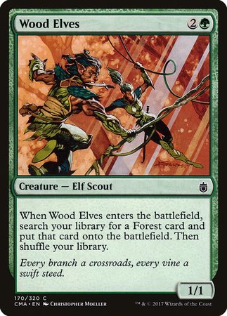 Wood Elves [Commander Anthology] | Exor Games Bridgewater