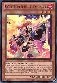 Brotherhood of the Fire Fist - Hawk [AP02-EN008] Super Rare | Exor Games Bridgewater