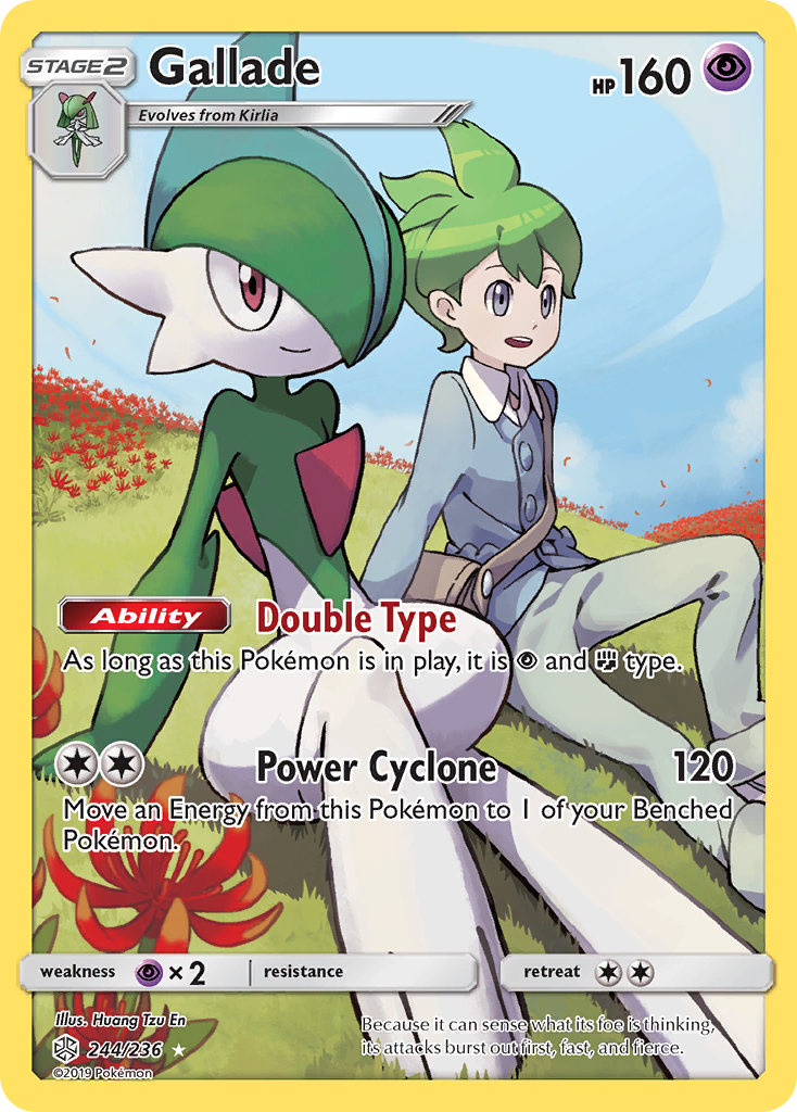 Gallade (244/236) [Sun & Moon: Cosmic Eclipse] | Exor Games Bridgewater