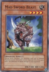 Mad Sword Beast [RP02-EN023] Common | Exor Games Bridgewater